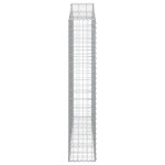 vidaXL Coșuri gabion arcuite 2 buc, 200x30x160/180 cm, fier galvanizat vidaXL Coșuri gabion arcuite 2 buc, 200x30x160/180 cm, fier galvanizat