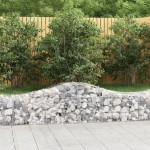 vidaXL Coșuri gabion arcuite 14 buc, 200x50x40/60 cm, fier galvanizat vidaXL Coșuri gabion arcuite 14 buc, 200x50x40/60 cm, fier galvanizat