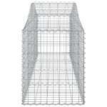 vidaXL Coșuri gabion arcuite 11 buc, 200x50x60/80 cm, fier galvanizat vidaXL Coșuri gabion arcuite 11 buc, 200x50x60/80 cm, fier galvanizat