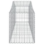 vidaXL Coșuri gabion arcuite 18 buc, 200x50x60/80 cm, fier galvanizat vidaXL Coșuri gabion arcuite 18 buc, 200x50x60/80 cm, fier galvanizat