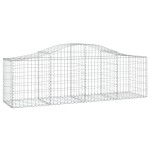 vidaXL Coșuri gabion arcuite 20 buc, 200x50x60/80 cm, fier galvanizat vidaXL Coșuri gabion arcuite 20 buc, 200x50x60/80 cm, fier galvanizat