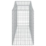 vidaXL Coșuri gabion arcuite 10 buc, 200x50x80/100 cm, fier galvanizat vidaXL Coșuri gabion arcuite 10 buc, 200x50x80/100 cm, fier galvanizat
