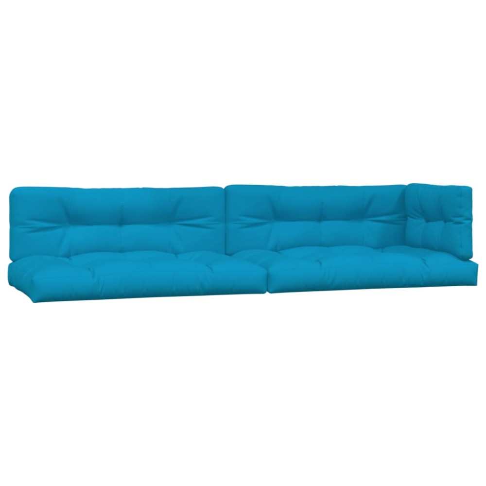 vidaXL Perne de paleți, 5 buc., albastru, material textil