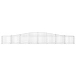 vidaXL Coșuri gabion arcuite 10 buc, 400x30x40/60 cm, fier galvanizat vidaXL Coșuri gabion arcuite 10 buc, 400x30x40/60 cm, fier galvanizat