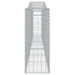 vidaXL Coșuri gabion arcuite 25 buc, 400x30x80/100 cm, fier galvanizat vidaXL Coșuri gabion arcuite 25 buc, 400x30x80/100 cm, fier galvanizat