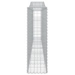 vidaXL Coșuri gabion arcuite 15 buc, 400x30x100/120 cm fier galvanizat vidaXL Coșuri gabion arcuite 15 buc, 400x30x100/120 cm fier galvanizat