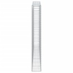 vidaXL Coșuri gabion arcuite, 6 buc, 400x30x220/240cm, fier galvanizat