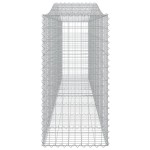 vidaXL Coșuri gabion arcuite 15 buc, 400x50x100/120 cm fier galvanizat vidaXL Coșuri gabion arcuite 15 buc, 400x50x100/120 cm fier galvanizat