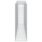 vidaXL Coșuri gabion arcuite 7 buc. 400x50x160/180 cm, fier galvanizat vidaXL Coșuri gabion arcuite 7 buc. 400x50x160/180 cm, fier galvanizat
