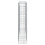 vidaXL Coșuri gabion arcuite, 6 buc, 400x50x220/240cm, fier galvanizat