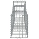 vidaXL Coșuri gabion arcuite 15 buc, 200x30x40/60 cm, fier galvanizat vidaXL Coșuri gabion arcuite 15 buc, 200x30x40/60 cm, fier galvanizat