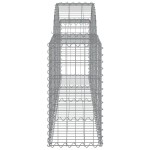 vidaXL Coșuri gabion arcuite 11 buc, 200x30x60/80 cm, fier galvanizat vidaXL Coșuri gabion arcuite 11 buc, 200x30x60/80 cm, fier galvanizat