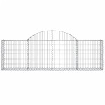vidaXL Coșuri gabion arcuite 13 buc, 200x30x60/80 cm, fier galvanizat vidaXL Coșuri gabion arcuite 13 buc, 200x30x60/80 cm, fier galvanizat