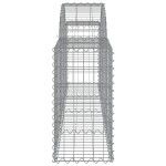 vidaXL Coșuri gabion arcuite 15 buc, 200x30x60/80 cm, fier galvanizat vidaXL Coșuri gabion arcuite 15 buc, 200x30x60/80 cm, fier galvanizat