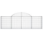 vidaXL Coșuri gabion arcuite 25 buc, 200x30x60/80 cm, fier galvanizat vidaXL Coșuri gabion arcuite 25 buc, 200x30x60/80 cm, fier galvanizat