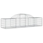vidaXL Coșuri gabion arcuite 11 buc, 200x50x40/60 cm, fier galvanizat vidaXL Coșuri gabion arcuite 11 buc, 200x50x40/60 cm, fier galvanizat