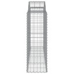 vidaXL Coșuri gabion arcuite 11 buc, 200x50x120/140 cm,fier galvanizat vidaXL Coșuri gabion arcuite 11 buc, 200x50x120/140 cm,fier galvanizat