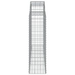 vidaXL Coșuri gabion arcuite 10 buc, 200x50x140/160cm, fier galvanizat vidaXL Coșuri gabion arcuite 10 buc, 200x50x140/160cm, fier galvanizat