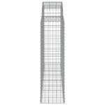 vidaXL Coșuri gabion arcuite 11 buc, 200x50x140/160cm, fier galvanizat vidaXL Coșuri gabion arcuite 11 buc, 200x50x140/160cm, fier galvanizat
