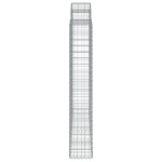 vidaXL Coșuri gabion arcuite 6 buc, 200x50x180/200 cm, fier galvanizat vidaXL Coșuri gabion arcuite 6 buc, 200x50x180/200 cm, fier galvanizat
