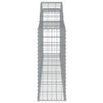 vidaXL Coșuri gabion arcuite 10 buc, 300x30x80/100 cm, fier galvanizat vidaXL Coșuri gabion arcuite 10 buc, 300x30x80/100 cm, fier galvanizat