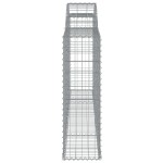 vidaXL Coșuri gabion arcuite 13 buc, 300x30x100/120 cm fier galvanizat vidaXL Coșuri gabion arcuite 13 buc, 300x30x100/120 cm fier galvanizat