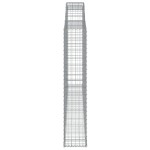 vidaXL Coșuri gabion arcuite 4 buc. 300x30x160/180 cm, fier galvanizat vidaXL Coșuri gabion arcuite 4 buc. 300x30x160/180 cm, fier galvanizat