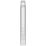 vidaXL Coșuri gabion arcuite 2 buc. 300x30x220/240 cm fier galvanizat vidaXL Coșuri gabion arcuite 2 buc. 300x30x220/240 cm fier galvanizat