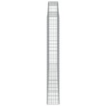 vidaXL Coșuri gabion arcuite 4 buc. 300x30x220/240 cm fier galvanizat vidaXL Coșuri gabion arcuite 4 buc. 300x30x220/240 cm fier galvanizat