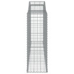 vidaXL Coșuri gabion arcuite 17 buc, 300x50x140/160cm, fier galvanizat vidaXL Coșuri gabion arcuite 17 buc, 300x50x140/160cm, fier galvanizat
