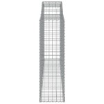 vidaXL Coșuri gabion arcuite 2 buc, 300x50x160/180 cm, fier galvanizat vidaXL Coșuri gabion arcuite 2 buc, 300x50x160/180 cm, fier galvanizat