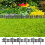 vidaXL Borduri de gazon, 17 buc., antracit, 10 m, PP vidaXL Borduri de gazon, 17 buc., antracit, 10 m, PP