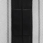 vidaXL Perdea de ușă anti-insecte cu magnet, 2 buc., negru, 220x130 cm vidaXL Perdea de ușă anti-insecte cu magnet, 2 buc., negru, 220x130 cm
