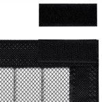 vidaXL Perdele de ușă anti-insecte cu magnet, 2 buc., negru 230x160 cm vidaXL Perdele de ușă anti-insecte cu magnet, 2 buc., negru 230x160 cm