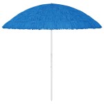 vidaXL Umbrelă de soare de plajă Hawaii, albastru, 300 cm vidaXL Umbrelă de soare de plajă Hawaii, albastru, 300 cm