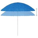 vidaXL Umbrelă de soare de plajă Hawaii, albastru, 300 cm vidaXL Umbrelă de soare de plajă Hawaii, albastru, 300 cm
