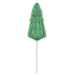 vidaXL Umbrelă de soare de plajă Hawaii, verde, 180 cm vidaXL Umbrelă de soare de plajă Hawaii, verde, 180 cm
