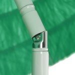 vidaXL Umbrelă de soare de plajă Hawaii, verde, 300 cm vidaXL Umbrelă de soare de plajă Hawaii, verde, 300 cm