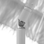 vidaXL Umbrelă de soare de plajă Hawaii, alb, 180 cm vidaXL Umbrelă de soare de plajă Hawaii, alb, 180 cm