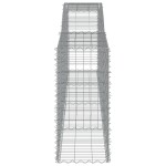 vidaXL Coșuri gabion arcuite 10 buc, 400x50x100/120 cm fier galvanizat vidaXL Coșuri gabion arcuite 10 buc, 400x50x100/120 cm fier galvanizat