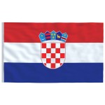 vidaXL Steag Croația și stâlp din aluminiu, 6,23 m vidaXL Steag Croația și stâlp din aluminiu, 6,23 m