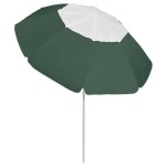vidaXL Umbrelă de soare de plajă, verde, 300 cm vidaXL Umbrelă de soare de plajă, verde, 300 cm