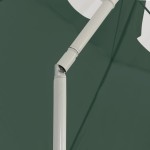 vidaXL Umbrelă de soare de plajă, verde, 300 cm vidaXL Umbrelă de soare de plajă, verde, 300 cm