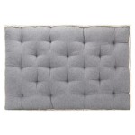 vidaXL Pernă pentru canapea din paleți, antracit, 120 x 80 x 10 cm vidaXL Pernă pentru canapea din paleți, antracit, 120 x 80 x 10 cm