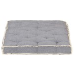 vidaXL Pernă pentru canapea din paleți, antracit, 120 x 80 x 10 cm vidaXL Pernă pentru canapea din paleți, antracit, 120 x 80 x 10 cm