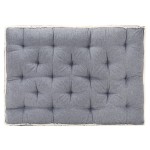 vidaXL Pernă pentru canapea din paleți, albastru, 120 x 80 x 10 cm vidaXL Pernă pentru canapea din paleți, albastru, 120 x 80 x 10 cm