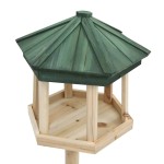 vidaXL Hrănitor pentru păsări vertical, 33x110 cm, lemn masiv de brad vidaXL Hrănitor pentru păsări vertical, 33x110 cm, lemn masiv de brad