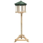 vidaXL Hrănitor pentru păsări vertical, 33x110 cm, lemn masiv de brad vidaXL Hrănitor pentru păsări vertical, 33x110 cm, lemn masiv de brad