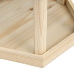 vidaXL Hrănitor pentru păsări vertical, 33x110 cm, lemn masiv de brad vidaXL Hrănitor pentru păsări vertical, 33x110 cm, lemn masiv de brad
