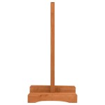 vidaXL Gard cu zăbrele de grădină, portocaliu, 120x60 cm, lemn de brad